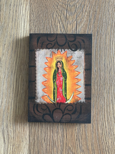 La Virgen Plaque