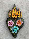 Black Flores Sacred Heart